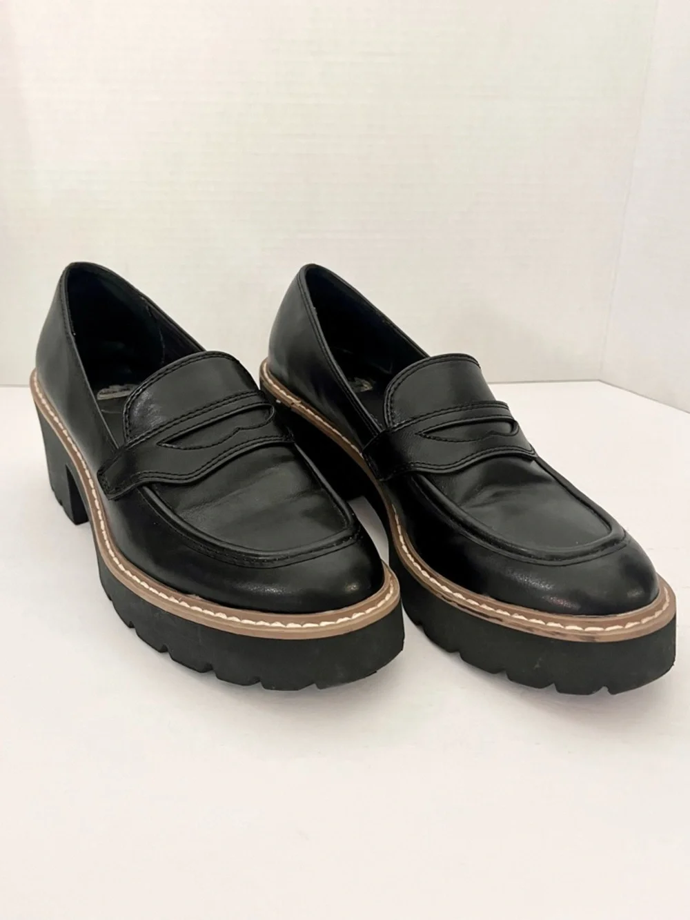 Dolce Vita Tammy Lug Platform Penny Loafers - Picture 4 of 12